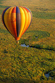 Hot-air ballon ride, Masai Mara National Park, Kenia, Africa