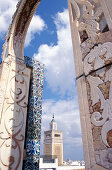 Ez-Zitouna-Moschee, die wichtigste Moschee von Tunesien, Altstadt Medina, Tunis, Tunesien, Nordafrika, Afrika