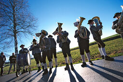 Brass Band of Muensing, Bavaria, Germany