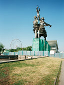 Das Denkmal vom Arbeiter und Kolchosebauern, Moskau, Russland