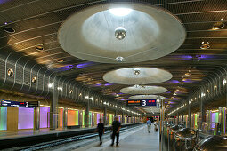 Britomart Subway station in central Auckland by architects Mario Madayag and Jasmax, Auckland, New Zealand