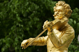 Johann Strauß Denkmal, Wien, Österreich