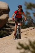 Mountainbike, Gooseberry Trail, Zion Nationalpark Springdale-Utah-USA