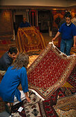 Teppichknüpferei, Verkaufspräsentation Türkei