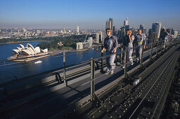 Bridgeclimbing, Harbour Bridge , Sydney NSW, Australien