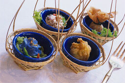 Asian Food, Blue Elephant, Restaurant&Cooking School Bangkok, Thailand