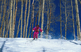 Skifahren, Beaver Creek Colorado, USA