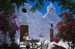 Chora of Amorgos, Kykladen, Greece