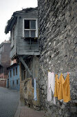 Clothesline, oldtown, Istanbul, Turkey