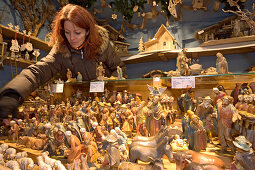 Christmas market on Marienplatz, Munich, Bavaria, Germany