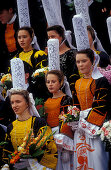 Brittany, France, Fete des Brodeuses, Pont le Abbe