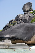 Granitfelsen auf Ko Similan, Similan Marine National Park, Thailand