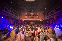 People, Paradiso, Concert Hall and Club, Young people dancing at Paradiso, a concert hall and club near Rembrandtplein, Amsterdam, Holland, Netherlands