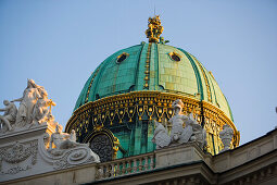 Cupola of Michaelertrakt, Alte Hofburg, Vienna, Austria