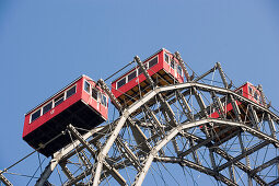 Part of the Ferris wheel, Prater, Vienna, Austria