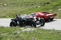 Silvretta Classic Rallye Montafon, 08.07.2004, Bentley 4 1/4 Derby Open Tourer, 4,3l Reihensechszylinder, 180 PS, Bj 1937