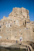 Traditional Cliffside Houses in Thula, Thula, Yemen
