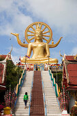 Buddha, Wat Phra Yai, Ko Fan, Ko Samui, Thailand