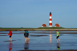 Lighthouse Westerhever, Schleswig-Holstein, Germany