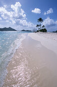 A beach on Sandy Island, Carriacou, Grenada, Carribean