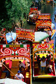 Xochimilco, Venice of Mexico City, known for its canals, Mexico