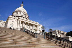 Der Kapitol, Sitz des Kongresses, der Legislative der Vereinigten Staaten von Amerika, Washington DC, Vereinigte Staaten von Amerika, USA