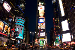 Times Square at night, New York