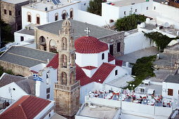 Panagia Kirche, Lindos, Rhodos, Griechenland