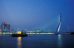 Rotterdam, Erasmusbrücke, Holland, Europa
