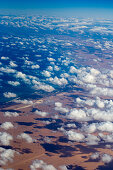 Luftaufnahme von der Mittelmeerküste, Ägypten