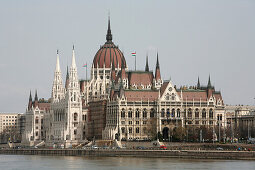 Das Parlamentsgebäude in Budapest, Bundestag, Budapest, Ungarn