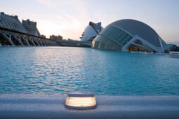 City of Arts and Sciences, Ciudad de las Artes y las Ciencias, Palace of the Arts, Palacio de las Artes, L'Hemispheric, architect, Calatrava