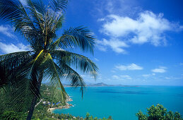 View over Chaweng Bay on the east coast of Koh Samui, Thailand
