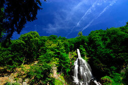 Trusetal Waterfall, Trusetal, Thuringia, Germany