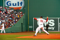 Red Sox at Fenway Park Stadium, Boston, Massachusetts, USA
