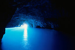 Blaue Grotte, Capri, Kampanien, Italien