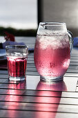 Close up of a cool, refreshing drink, near Uluwatu, Bali, Indonesia