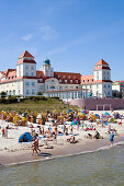 Spa Hotel, Binz, Rügen, Baltic Sea, Mecklenburg-Western Pomerania, Germany