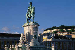 Statue of King D. Jose I, Praca do Comercio, Baixa, Lisbon, Portugal