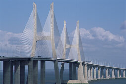 Vasco da Gama Bridge, Tajo, Lisbon, Portugal