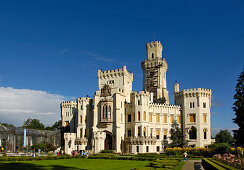 Schloss Hluboka bei Budweis, Tschechien