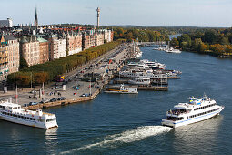 Harbour view, Strandvägen, Östermalm, Stockholm, Sweden