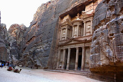 The Treasury, UNESCO World Heritage Site, Petra, Jordan