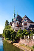 Lycee International, river Ill, Strasbourg, Alsace, France