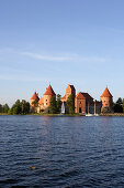 Trakai, Burg im Galve-See, Litauen