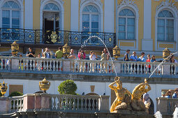 Schloss Peterhof, Grosse Kaskade, Sankt Petersburg, Russland