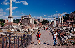 Forum Romanum, Italien, Rom