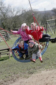 ther, Brothers, Caucasian, Caucasians, Child, Children, Color, Colour, Contemporary, Country, Countryside, Daytime, Exterior, Exuberance, Exuberant, Facial expression, Facial expressions, Families, Fa