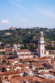 Dom, Blick vom Torre dei Lamberti, Verona, Venetien, Italien
