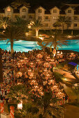 Candlelight dinner am Pool, Salamis Bay Conti Resort Hotel, Salamis, Nordzypern, Zypern